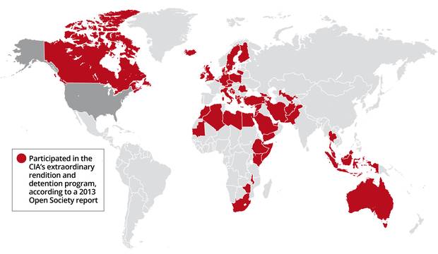 CIA 'torture' report: The 54 countries that will be worried by controversial revelations
