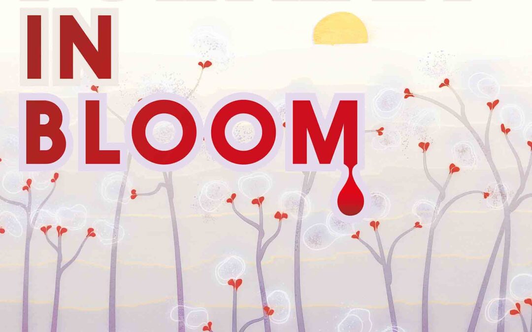 Self-Portrait in Bloom